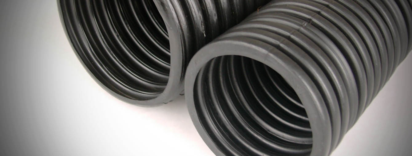Thick wall circular corrugated HDPE pipe duct