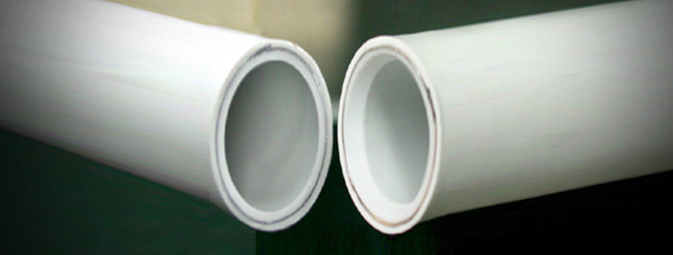 Multilayer HDPE PE 80 - PE 100 RC pipe high crack resistance - aluminium barrier