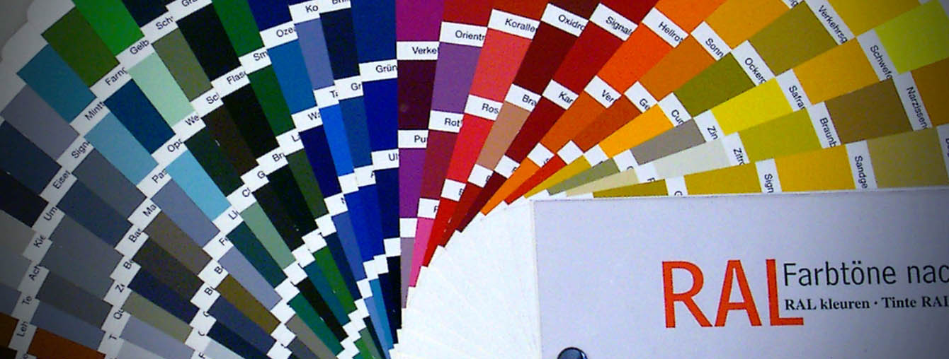 RAL Color Chart - polyethylene