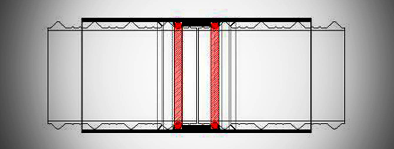 IP 4 Duct Pipe coupler - Post Tensioning