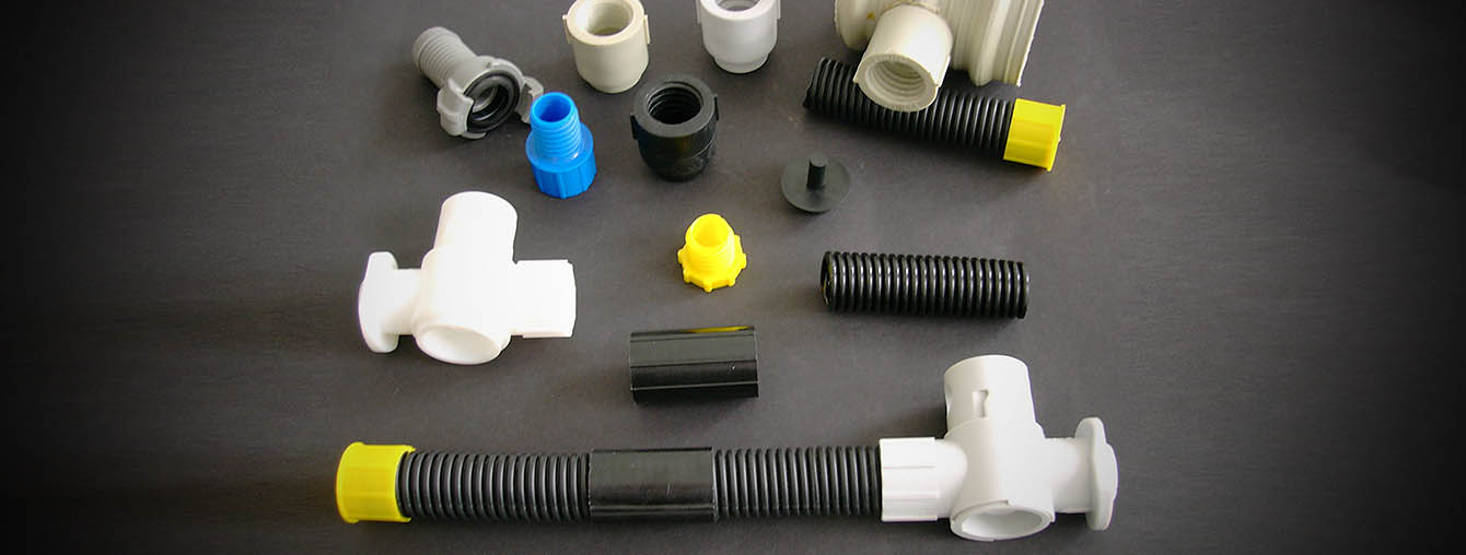 Post tensioning - plastic - fittings - components