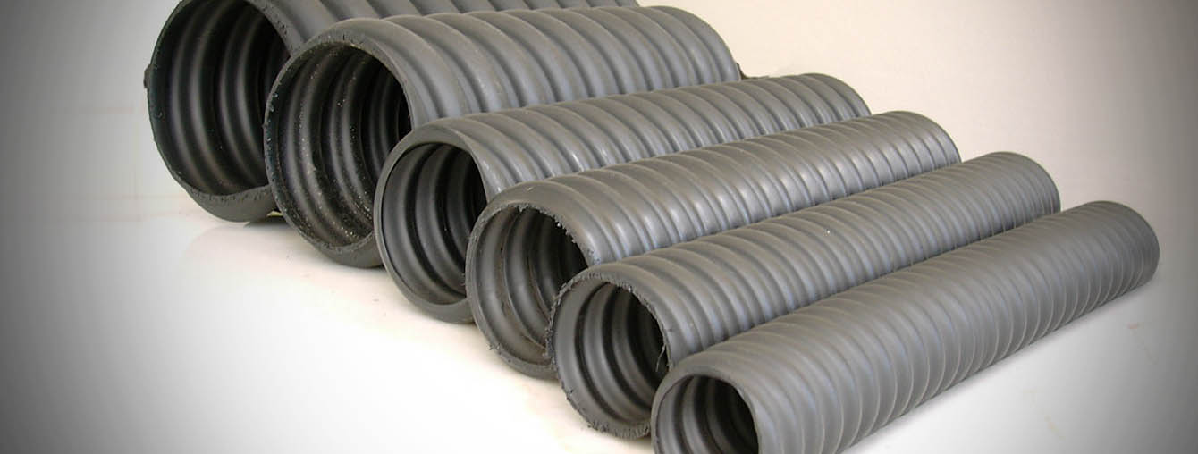 sinusoidal corrugated HDPE pipe duct