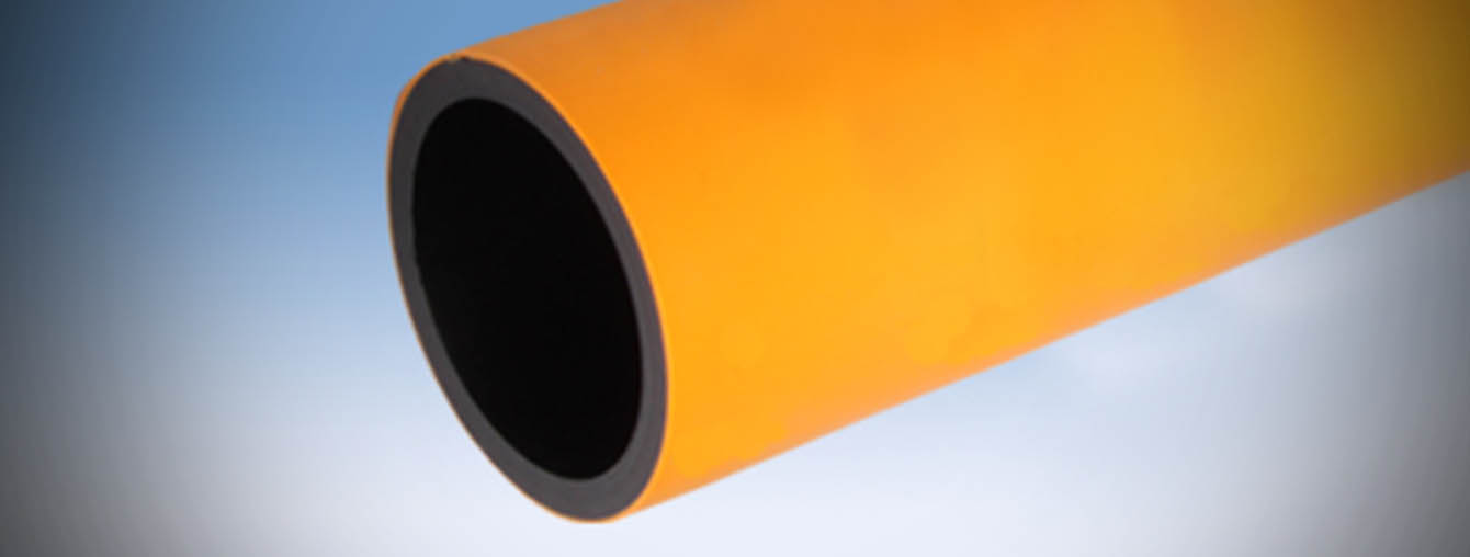 HDPE PE 80 - PE 100 RC pipe high crack resistance - pipe work - sewage - pressure